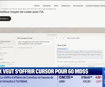 Replay Tech & Co, la quotidienne - Le Tech Flash : SpaceX veut s'offrir Cursor pour 60 milliards de dollars, par Léa Benaim - 22/04