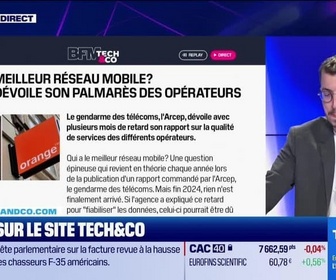 Replay Tech & Co, la quotidienne - À lire sur le site Tech&Co : Qui a le meilleur réseau mobile ? L'ARCEP dévoile son palmarès des opérateurs, par Sylvain Trinel - 01/07