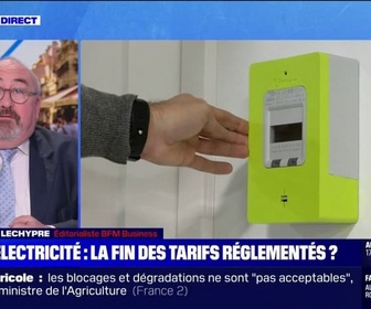 Replay La chronique éco - Électricité: faut-il supprimer le tarif réglementé?