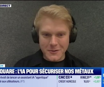 Replay Good Morning Business - French Tech : Lithosquare, l'IA pour sécuriser nos métaux - 06/05