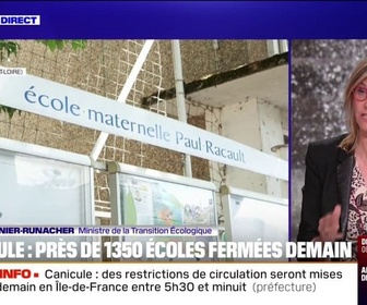Replay 20H BFM - Canicule: près de 1350 écoles seront fermées en France ce mardi 1er juillet