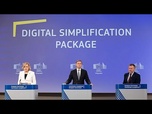 Replay La Commission européenne dévoile un plan de simplification des règles numériques dans l'UE