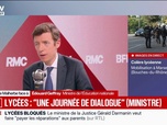 Replay Face à Face - Édouard Geffray, ministre de l'Éducation nationale, évoque au moins plusieurs dizaines, voire plus d'une centaine de lycées qui ont connu des dégradations sévères depuis le début de la semaine