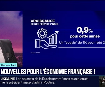 Replay 20H BFM - LE CHOIX DE GUILLAUME PAUL - Bonnes nouvelles pour l'économie française