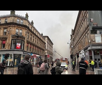 Replay Un incendie près de la gare de Glasgow Central perturbe fortement le trafic