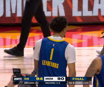 Replay NBA : Golden State remporte la Summer League 2026 !