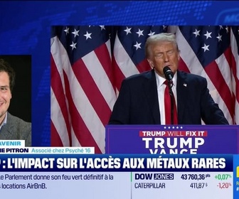 Replay BFM Bourse - Métaux rares : l'impact de D. Trump sur l'approvisionnement européen - 07/11