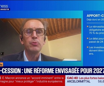 Replay Tout pour investir - La boîte à outils : Frédéric Subra - Apport-cession, une réforme envisagée pour 2027 - 12/10
