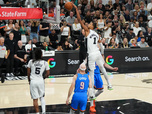 Replay NBA : Wembanyama en patron, les Spurs reviennent à hauteur d'Oklahoma City