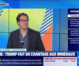 Replay Good Morning Business - Le monde qui bouge - L'Interview : Ukraine, Trump fait du chantage aux minéraux - 20/02