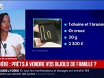 Replay BFM Première - Face au retour de l'inflation, de plus en plus de Français vendent de l'or pour récupérer de l'argent