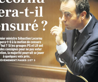 Replay Dans la presse - Gouvernement Lecornu : la censure ou la sortie de crise ?