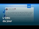 Replay L'info du jour | 22 juin 2026 - Mi-journée