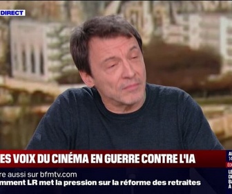 Replay Apolline de 9 à 10 - C'est une menace, on se bat: Emmanuel Curtil, doubleur et voix off, réagit à l'utilisation de l'IA pour recréer la voix française de Sylvester Stallone