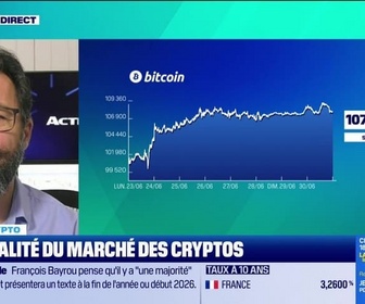 Replay Tout pour investir - L'édito crypto : Le Bitcoin aux portes des 108 000 dollars - 30/06