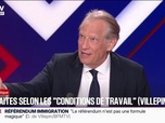 Replay BFM Politique - Réforme des retraites: Dominique de Villepin veut sortir de cet âge pivot, tabou, pour compter davantage en trimestres et offrir à nos compatriotes de choisir