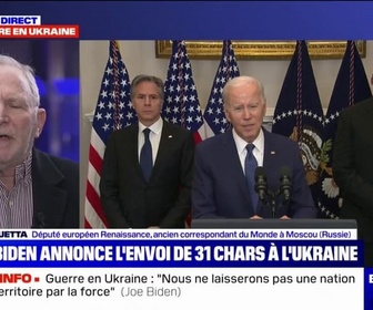 Replay Marschall Truchot Story - Bernard Guetta, député européen Renaissance, sur l'envoi de chars à l'Ukraine: Il ne s'agit pas de lancer une offensive contre la Russie, mais une contre-offensive contre l'occupation