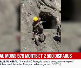 Replay BFM Grand Soir - Népal : au moins 579 morts et 2 500 disparus - 28/08