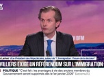 Replay 20H BFM - Immigration: pour Guillaume Larrivé, vice-président des Républicains, il faut modifier la Constitution et il faut redonner au peuple français le droit de choisir par référendum