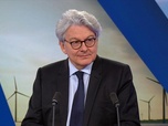 Replay Ici l'Europe - Thierry Breton : L'État ne doit pas s'enrichir avec la flambée des carburants mais redistribuer