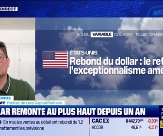Replay BFM Bourse - L'éco du monde : Le dollar remonte fortement cette semaine - 19/06