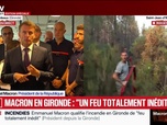 Replay Les émissions spéciales - Édition spéciale - Macron en Gironde : Un feu totalement inédit - 27/07