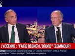 Replay BFM Grand Soir - Violences : L'âge n'importe plus , estime Zemmour - 12/10