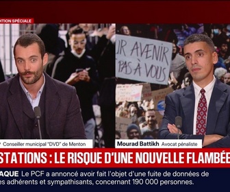 Replay BFM Grand Soir - Manifestations : le risque d'une nouvelle flambée ? - 23/10