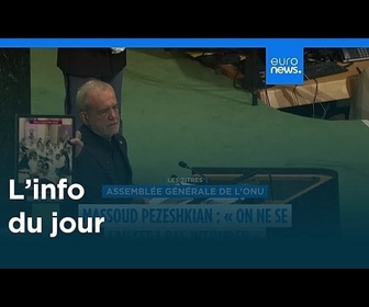 Replay L'info du jour | 24 septembre 2026 - Soir