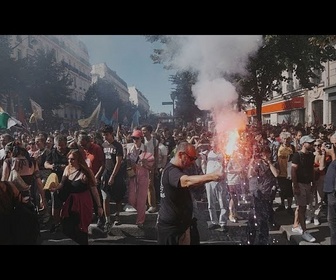 Replay Des affrontements éclatent à Paris lors d'une manifestation contre le gouvernement Macron