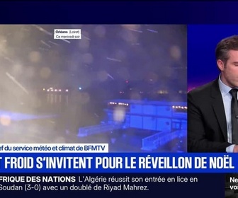 Replay BFM Grand Soir - Neige et froid s'invitent pour le réveillon de Noël - 24/12