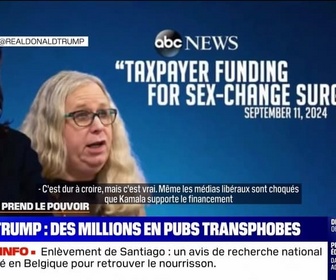 Replay Perrine jusqu'à minuit - Trump : des millions en pubs transphobes - 22/10