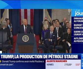 Replay Good Morning Business - 1 an du retour de Trump au pouvoir et la production de pétrole stagne