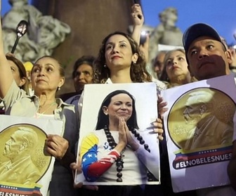 Replay ARTE Journal - Vague de soutien à la cheffe de l'opposition vénézuélienne