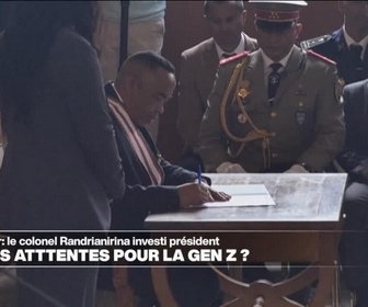 Replay Journal de l'Afrique - Madagascar le colonel Randrianirina investi, quelles attentes pour la Gen Z ?