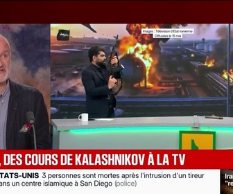 Replay BFM Grand Soir - En Iran, des cours de kalashnikov à la TV - 18/05