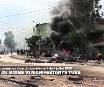 Replay Journal de l'Afrique - Kenya : au moins dix manifestants tués