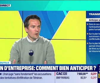 Replay Tout pour investir - La boîte à outils : Cession d'entreprise, comment bien anticiper ? - 13/05