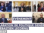 Replay Questions au Gouvernement - le brief - Déclaration de politique générale de Sébastien Lecornu - Le brief