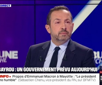 Replay BFM Politique - Gouvernement: Qui comprend ce que veut faire Français Bayrou? À part recycler ceux qui se sont trompés, assure Sébastien Chenu (RN)