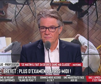 Replay Les Grandes Gueules - Bac, brevet... Plus aucun examen l'après-midi à cause des risques de fortes chaleurs… La solution de facilité ?