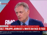 Replay Face à Face - Canicule: Le flux de patients ne baisse pas, avec une pointe ce jeudi 25 juin, explique Philippe Juvin, chef des urgences de l'hôpital Georges Pompidou et député LR