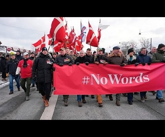 Replay Les Danois et les Italiens protestent contre l'administration Trump