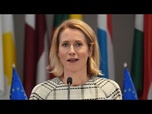 Replay Kaja Kallas en visite à Belgrade : Je souhaite voir la Serbie progresser vers l'UE