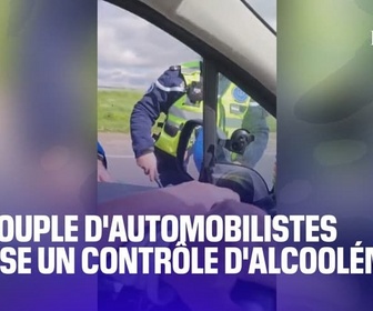 Replay L'image du jour - Un couple d'automobilistes complotistes refuse un contrôle d'alcoolémie près de Dunkerque
