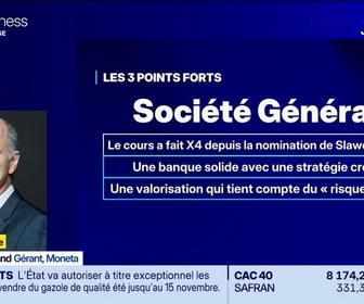 Replay BFM Bourse - Valeur ajoutée : Ils apprécient Société Générale - 22/09