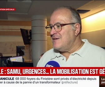 Replay BFM Première - On a une augmentation d'activité (...) aux environs de 15%: Samu et urgences sur le pied de guerre face à la canicule