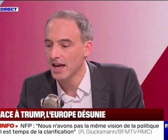 Replay Face à Face - Raphaël Glucksmann: Nous devons être un continent pas simplement de régulation, mais d'innovation