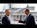 Replay Le président polonais Karol Nawrocki à Berlin : tensions autour des réparations de guerre