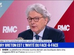 Replay Face à Face - Bruxelles veut augmenter de 50 % le budget jets privés de ses dirigeants, Thierry Breton estime que ce n'est pas le bon moment